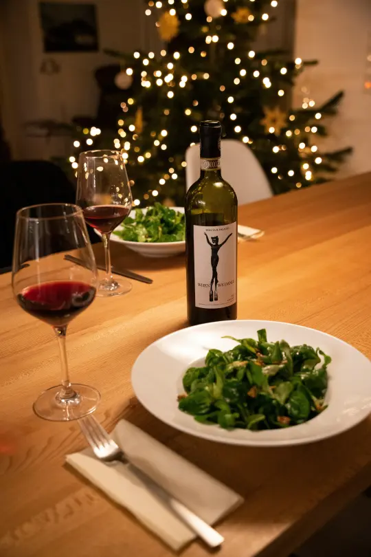 The Champagne Truffles & Organic Rosé
