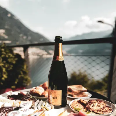 The Champagne Truffles & Organic Rosé
